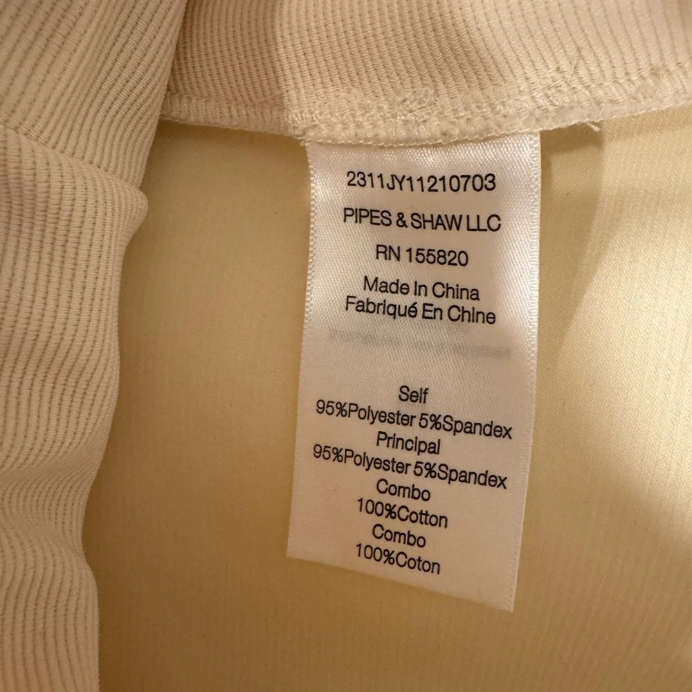 Veronica Beard Ivory Blazer with Silver Buttons - Picture 4 of 5